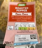 Sokerin määrä sisällä Roasted pepper