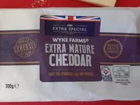 Quantité de sucre dans Extra mature Cheddar