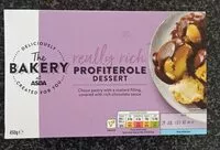 Quantité de sucre dans Really rich profiteroles dessert