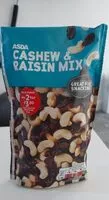入っている砂糖の量 ASDA Cashews and raisin mix