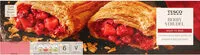 Cantidad de azúcar en Tesco Berry Strudel 600G