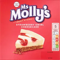 Suhkru kogus sees Strawberry Swirl Cheesecake