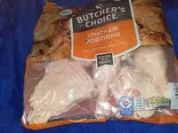 Amount of sugar in Chicken portions