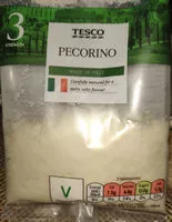 Cantidad de azúcar en Grated Pecorino