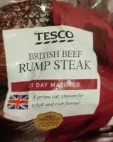 Cantidad de azúcar en rump steak