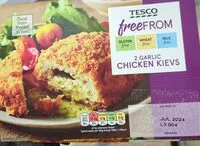 Cantidad de azúcar en Tesco Free From Chicken Kievs
