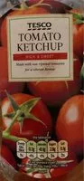 含糖量 Tesco tomato ketchup