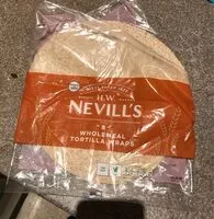 Zuckermenge drin Wholemeal tortilla wraps