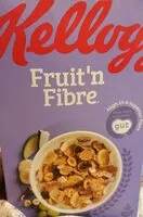 Cantidad de azúcar en Kelloggs Fruit & Fibre 700g