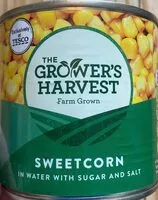 Jumlah gula yang masuk Sweetcorn in Water with Sugar and Salt