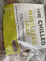 Amount of sugar in H&B chilled multi-seed loaf