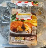 Cantidad de azúcar en 2 three cheese chicken kievs