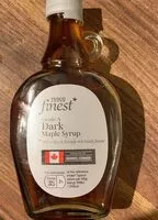 चीनी की मात्रा Dark maple syrup