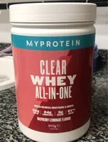 Quantité de sucre dans Clean whey All-in-one
