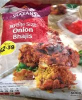 Jumlah gula yang masuk Onion Bhajis