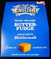 Zuckermenge drin Butter Fudge