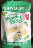 चीनी की मात्रा Apple & Broccoli Munchy Sticks