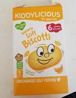 चीनी की मात्रा Banana Soft Biscotti 6 x (120g)