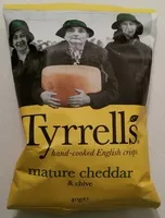 Cheddar chive crisps