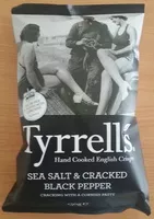 Amount of sugar in Chips sel de mer et poivre noir