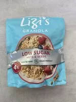 चीनी की मात्रा Lizi’s low sugar nuts & seeds granola