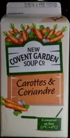 Sucre et nutriments contenus dans New covent garden soup co