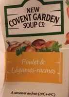 Sucre et nutriments contenus dans New covent garden