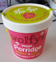 Gula dan nutrisi di dalamnya Wolfy s