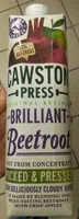 Sugar and nutrients in Cawston press