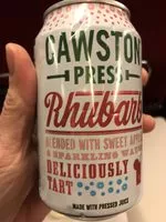 中的糖分和营养成分 Cawston press rhubarb