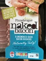 Suhkur ja toitained sees Naked bacon