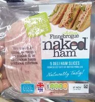 Amount of sugar in Deli ham slices