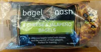 Sokeria ja ravinteita mukana Bagel nash