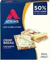 चीनी की मात्रा Crispbread x (100g)