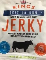 चीनी की मात्रा Extra tender and soft Jerky British BBQ