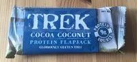Suhkru kogus sees Trek Cocoa Coconut Protein Flapjack 50g