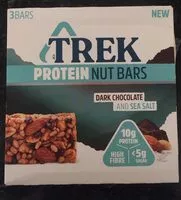 Suhkru kogus sees Protein nut bars Dark chocolate and sea salt