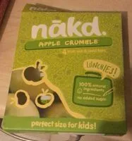 Suhkru kogus sees Fruit oat and seed bar