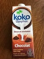 Suhkru kogus sees Koko Dairy Free