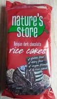 İçindeki şeker miktarı Belgian dark chocolate rice cakes