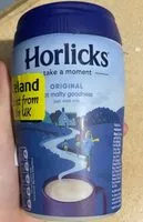 Azúcar y nutrientes en Horlicks