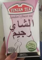 Sucre et nutriments contenus dans Fenjan tea