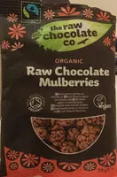 中的糖分和营养成分 The raw chocolate co