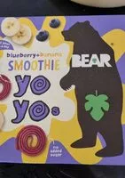 Suhkru kogus sees Smoothie bear
