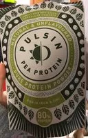 糖質や栄養素が Pulsin