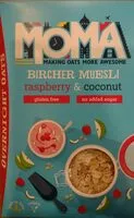 İçindeki şeker miktarı Bircher Muesli Raspberry & Coconut