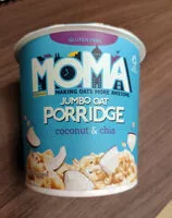 İçindeki şeker miktarı Porridge coconut and chia