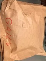 Sokerin määrä sisällä Dark sourdough bread