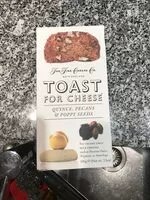 Quantité de sucre dans Quince, Pecan & Poppy Seed Toast For Cheese
