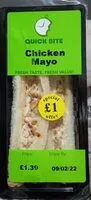 Jumlah gula yang masuk Chicken mayo sandwich